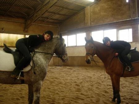 Anneso et Lougarou    Margaux et Jazz